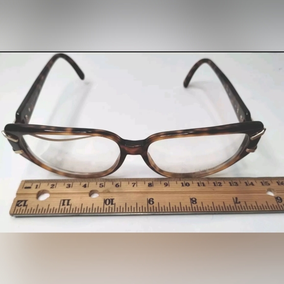 Valentino Tortoise Gold Eyeglasses Frames V164 518 130 - Picture 10 of 13